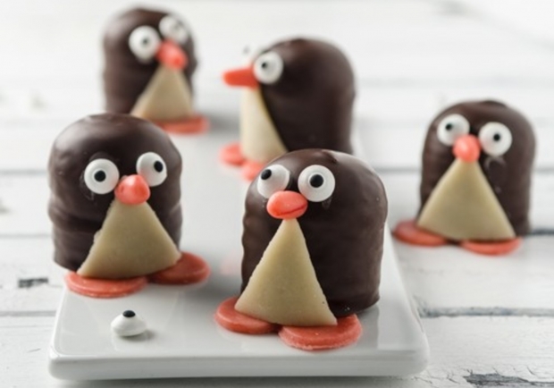 Schwedenbomben-Pinguine Rezept